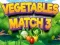 Jogo Vegetais combinar 3 online