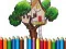 Jogo Livro de Colorir Casa na Árvore online
