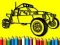 Jogo De Volta à Escola: Livro de Colorir Carros de Rally online