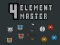 Jogo Mestre dos 4 Elementos online Jogo Mestre dos 4 Elementos online
