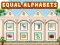 Jogo Alfabetos Iguais online