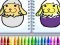 Jogo Livro de Colorir Coelhinho online