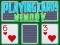 Jogo Memória de Cartas online
