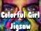 Jogo Quebra-Cabeça de Menina Colorida online