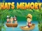 Jogo Memória dos Chapéus online