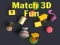 Jogo Diversão Match 3D online