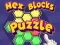 Jogo Quebra-Cabeça de Blocos Hexagonais online