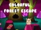 Jogo Escape Colorido da Floresta online