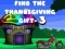 Jogo Encontre o Presente de Ação de Graças - 3 online