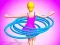 Jogo Abandone os aros de hula na pressa online