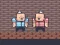 Jogo Piratas Vermelhos e Azuis online