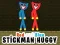 Jogo Huggy Stickman Vermelho e Azul online