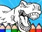 Jogo Colorindo dinossauros para crianças online