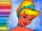 Jogo Livro de Colorir da Cinderela online