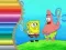 Jogo Livro de Colorir do Bob Esponja online
