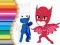 Jogo Livro de Colorir dos PJ Masks online