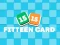 Jogo Carta Fitteen online