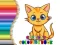Jogo Livro de Colorir de Gatos Fofo online