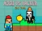 Jogo Noob vs Hacker Maçã Dourada online