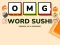Jogo OMG Sushi de Palavras online