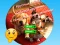 Jogo Puzzle redondo: colecione imagens com filhotes fofos online