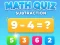 Jogo Teste de matemática — subtração online