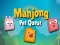 Jogo Missão de animais de estimação Mahjong online