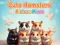 Jogo Peça fofa de imagem de hamsters online