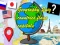 Jogo Quiz de geografia países sinalizam capitais online