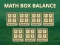 Jogo Balance da caixa de matemática online Jogo Balance da caixa de matemática online
