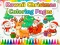 Jogo Desenhos para colorir de Natal Kawaii online
