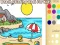 Jogo Livro de colorir de praia para crianças online