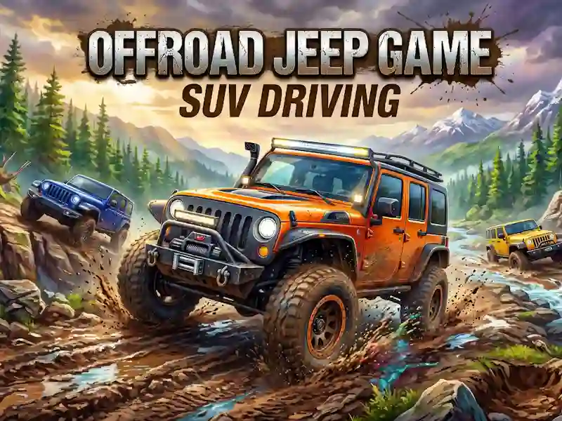 Jogo Offroad Jeep Game SUV Driving online
