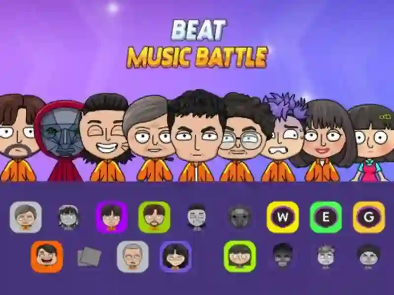 Jogo Vença a batalha musical online