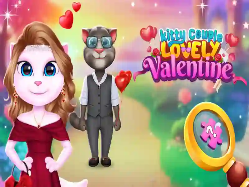 Jogo Casal de gatinhos adorável namorado online