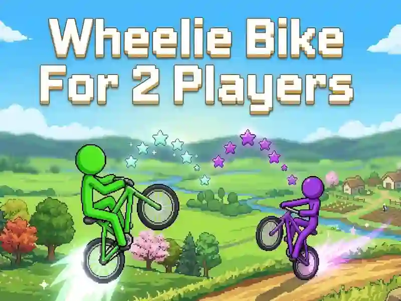 Jogo Bicicleta Wheelie para 2 jogadores online