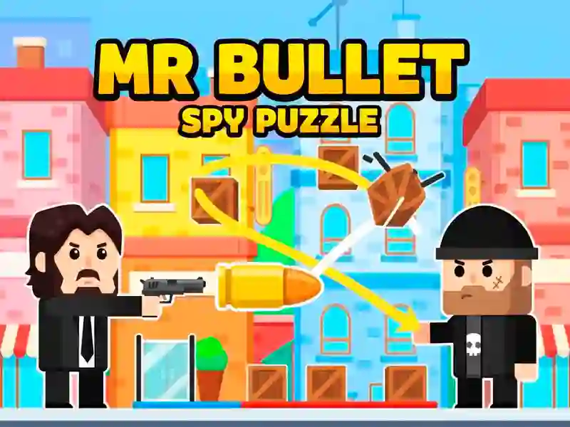 Jogo Mr Bullet — Quebra-cabeça do espião online