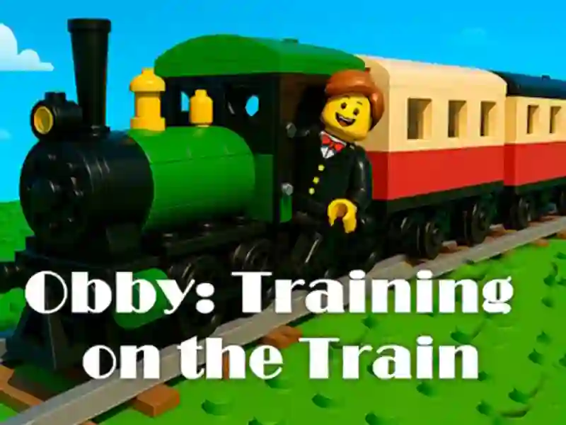 Jogo Obby: Treinando no Trem online Jogo Obby: Treinando no Trem online