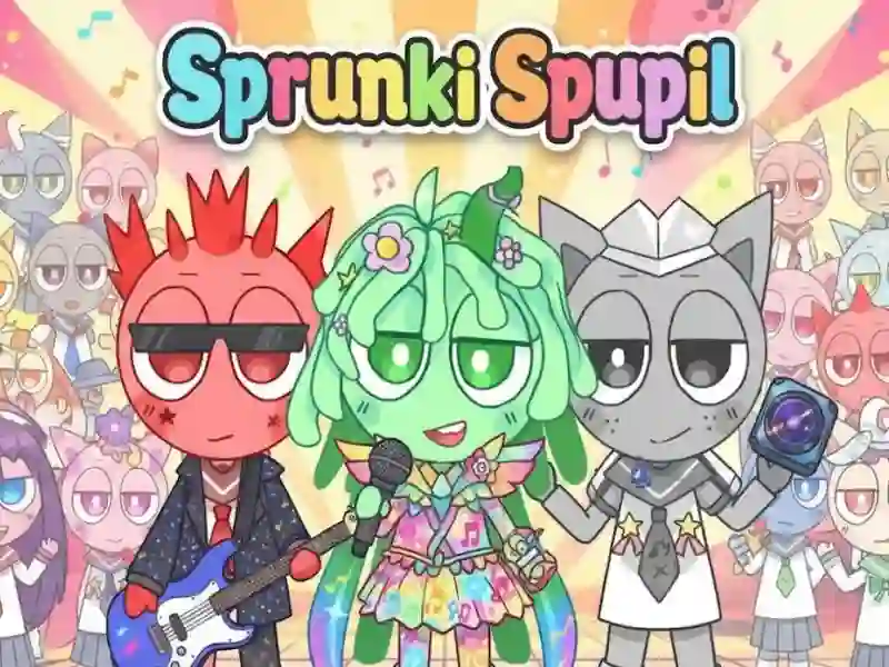 Jogo Sprunki Spupil online