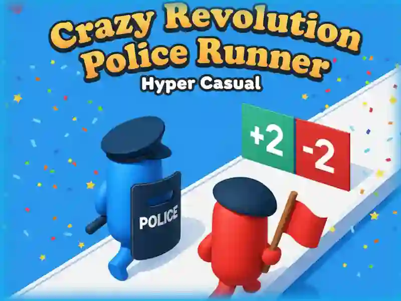 Jogo Crazy Revolution Police Runner: Hiper Casual online