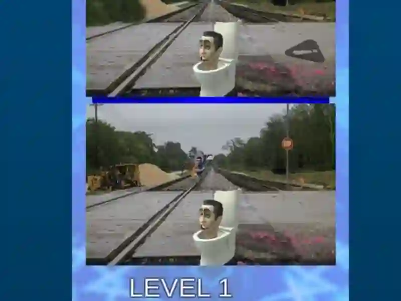 Jogo Skibidi banheiro cinco diferença 2 online