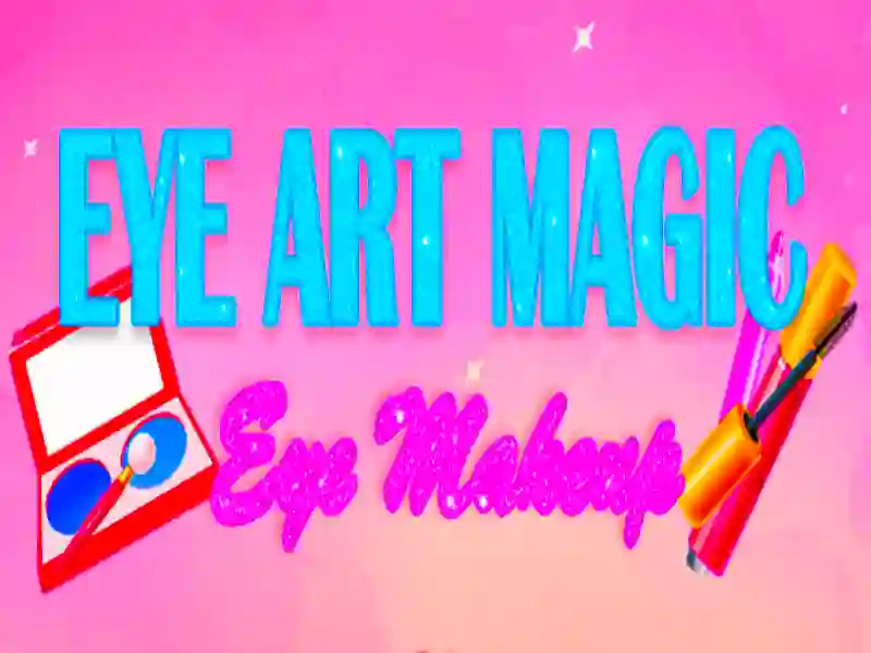 Jogo Eye Art Magic Eye Makeup online Jogo Eye Art Magic Eye Makeup online