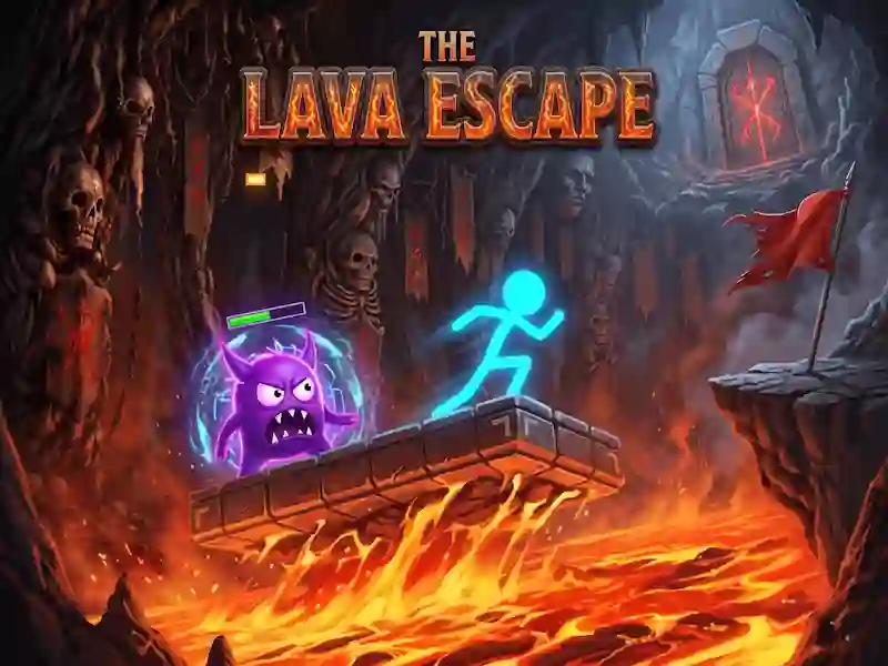 Jogo The Lava Escape online