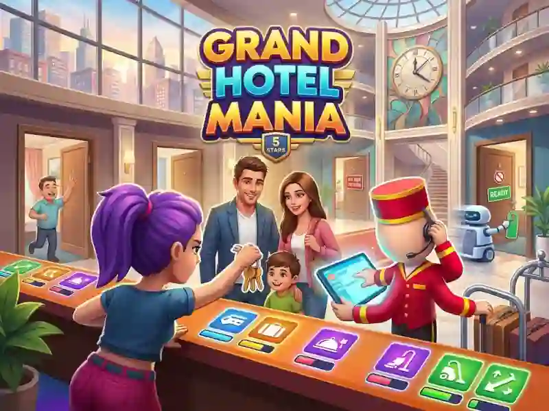 Jogo Grand Hotel Mania online