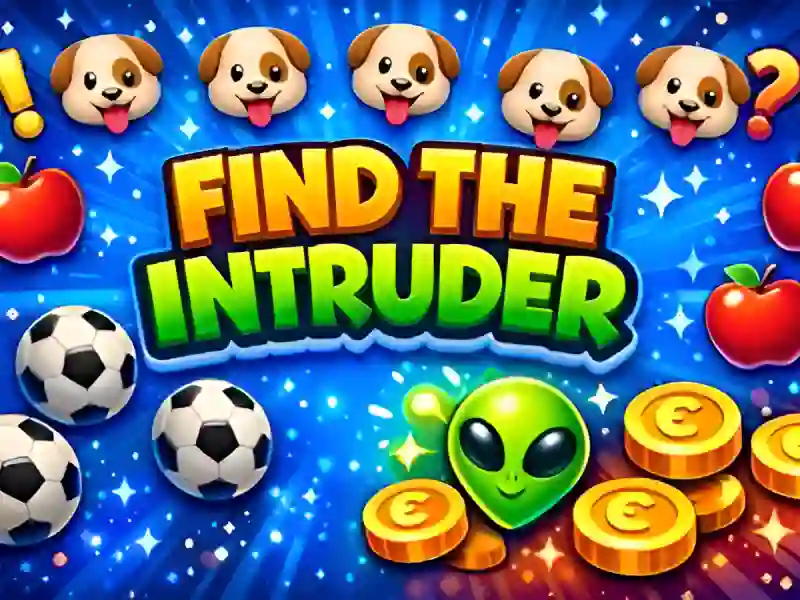 Jogo Encontre o intruso online