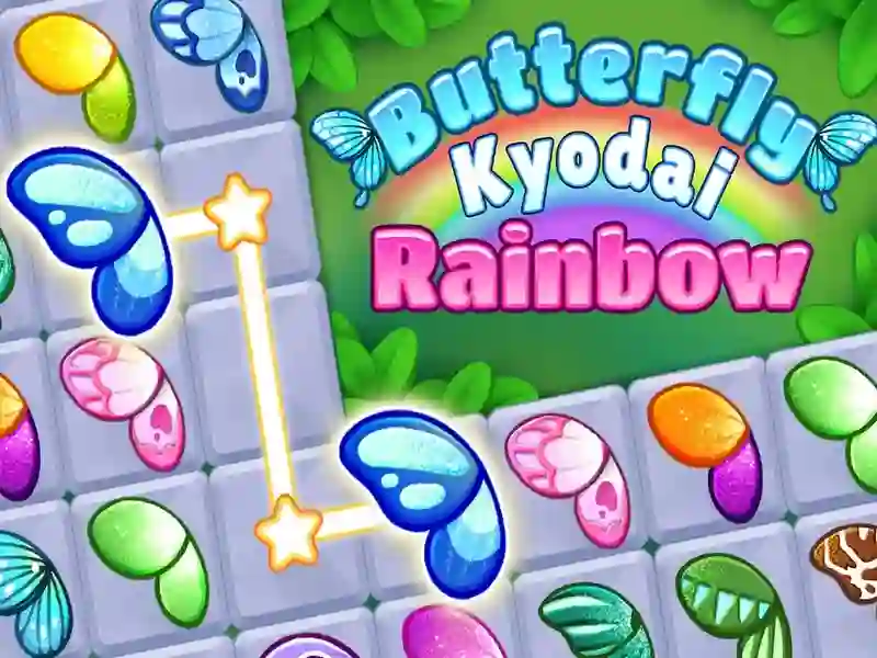 Jogo Butterfly Kyodai Rainbow online