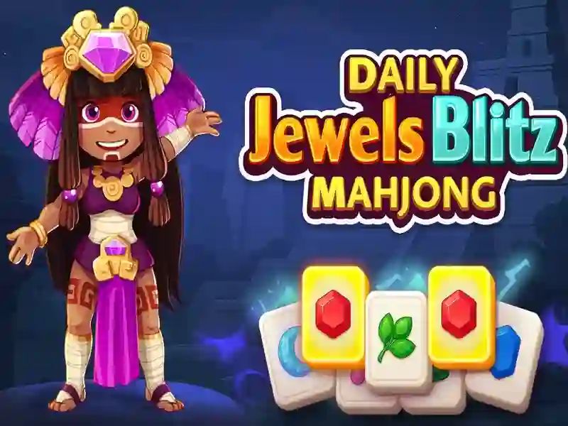 Jogo Jóias diárias Blitz Mahjong online
