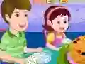 Jogo Fazendo bolo de maçã online