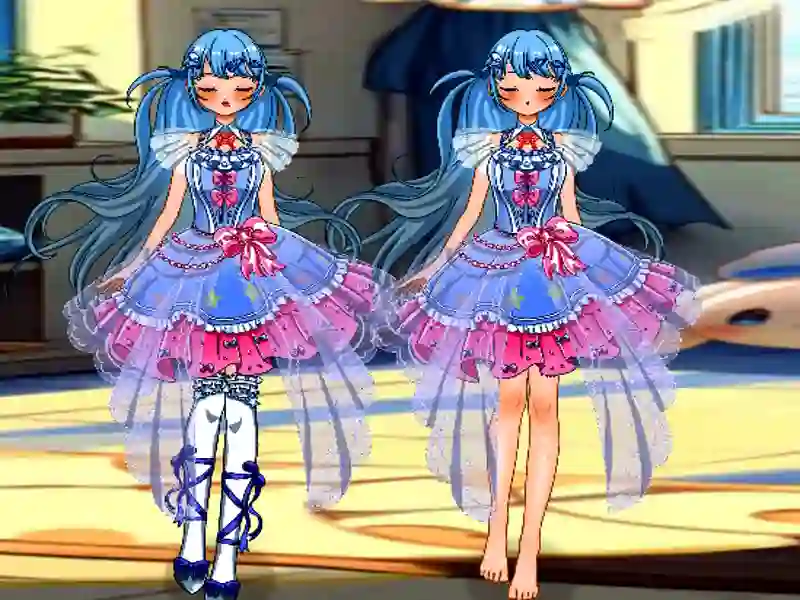 Jogo Dream ao vivo de ídolo: Doll Dress Up online