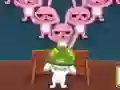 Jogo Defesa de Zumbis Coelhos online